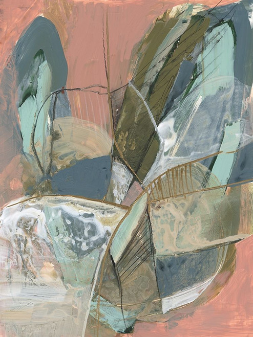 Abstract Zag I Poster Print - Jennifer Goldberger