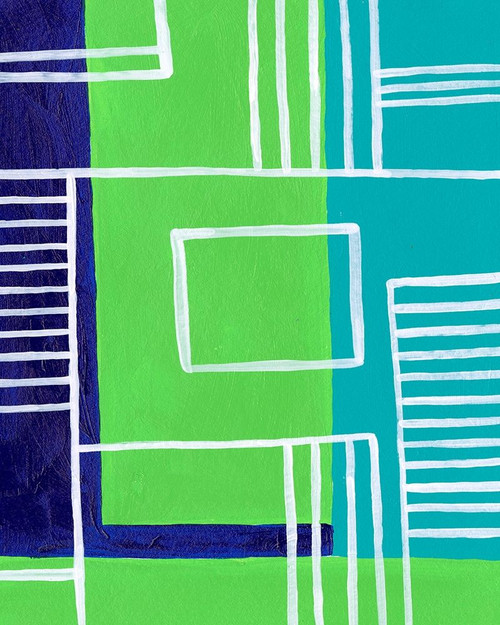 On the Line II Poster Print - Regina Moore