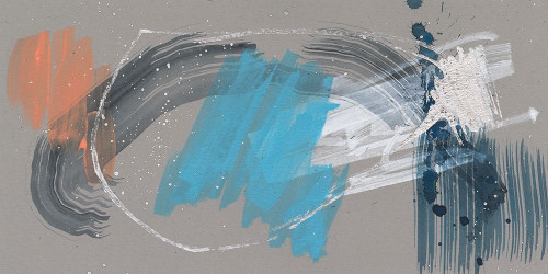 Whimsical Marks II Poster Print - Jennifer Goldberger