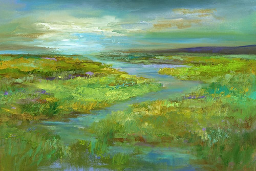 Wetlands in Spring Poster Print - Sheila Finch