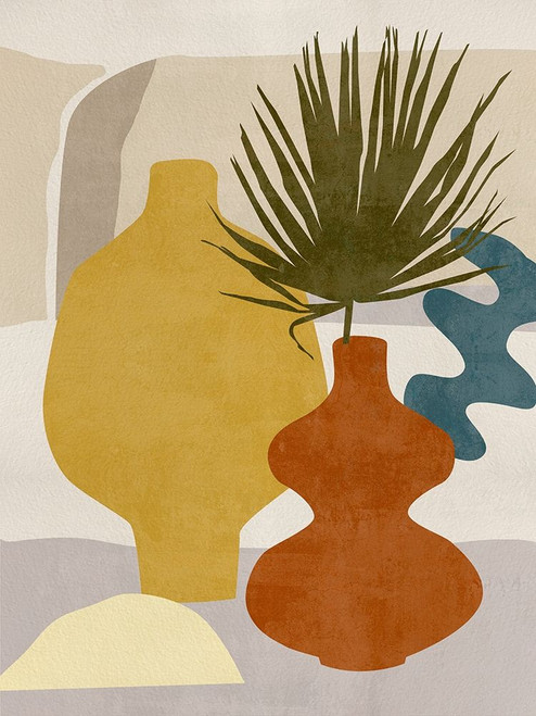 Decorated Vases II Poster Print - Melissa Wang