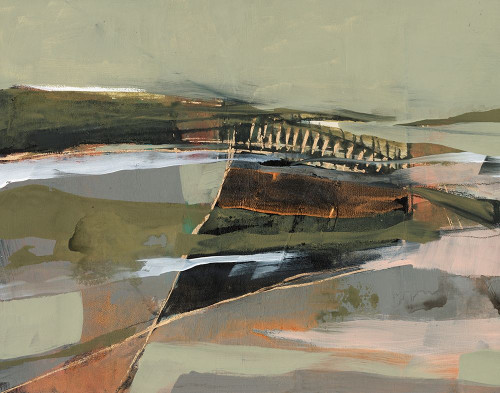 Refracted Horizon II Poster Print - Jennifer Goldberger