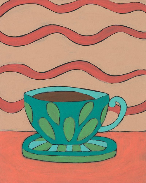 Mid Morning Coffee IX Poster Print - Regina Moore