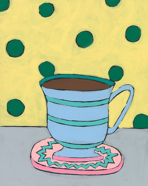 Mid Morning Coffee VIII Poster Print - Regina Moore