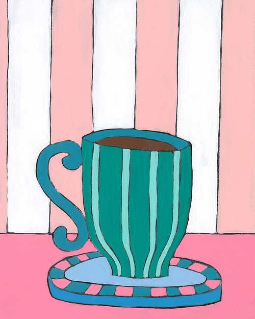 Mid Morning Coffee II Poster Print - Regina Moore