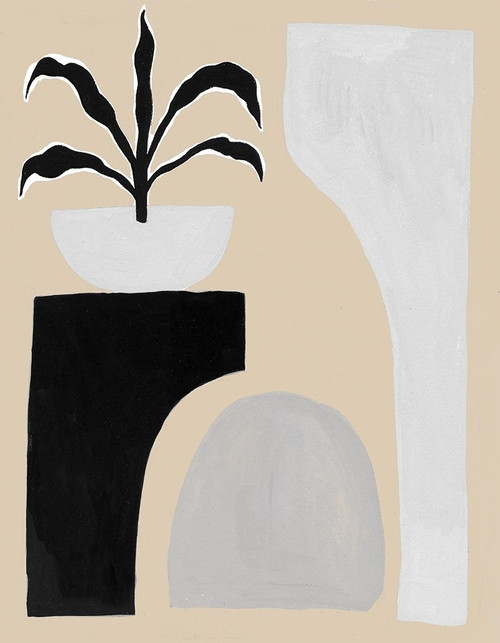 Custom Pale Abstraction I Poster Print - Melissa Wang