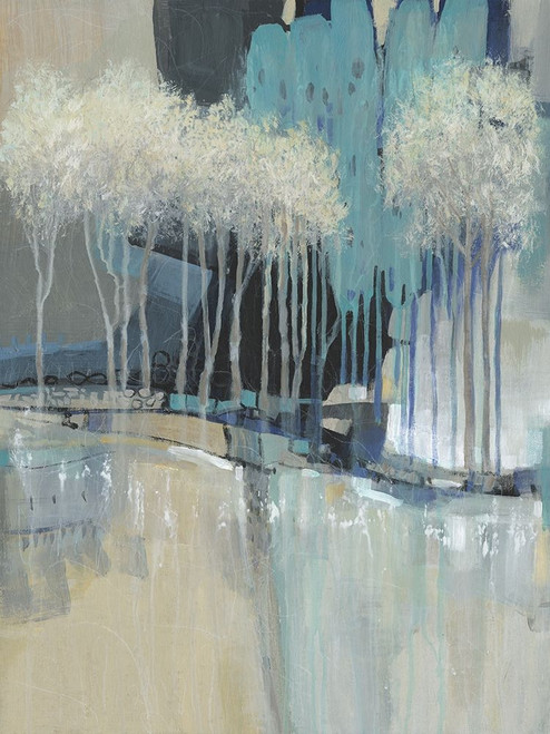 Whimsical Treeline I Poster Print - Tim OToole