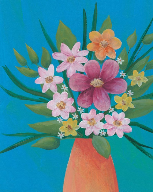 Jubilant Floral IV Poster Print - Regina Moore