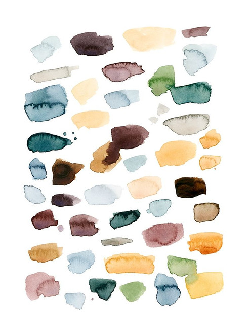 Shattered Segments II Poster Print - Grace Popp