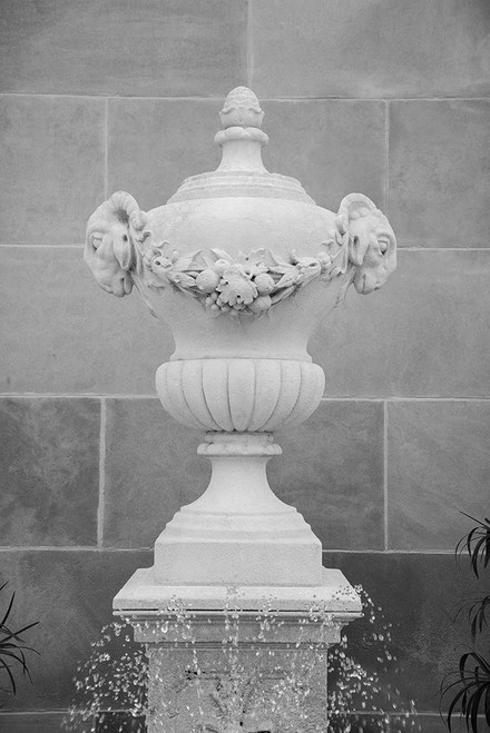 Black and White Fountains III Poster Print - Laura DeNardo