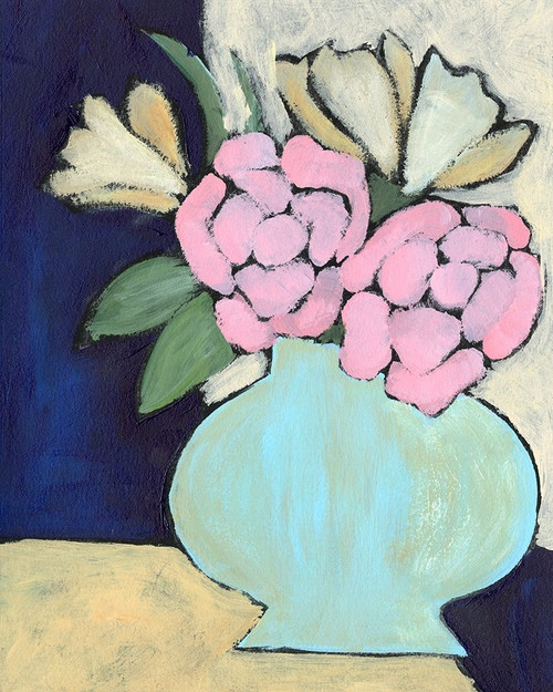 Distressed Bouquet IV Poster Print - Regina Moore