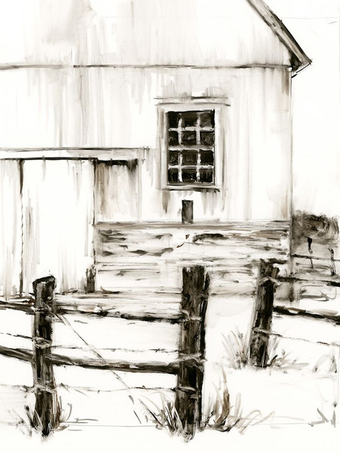 Rustic Barbed Wire II Poster Print - Ethan Harper