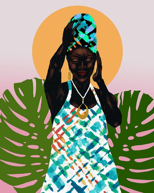 Her Faith Poster Print - Alonzo Saunders