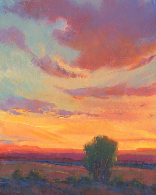 Fire in the Sky I Poster Print - Tim OToole