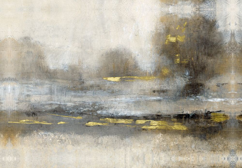 Embellished Gilt Landscape I Poster Print - Tim OToole