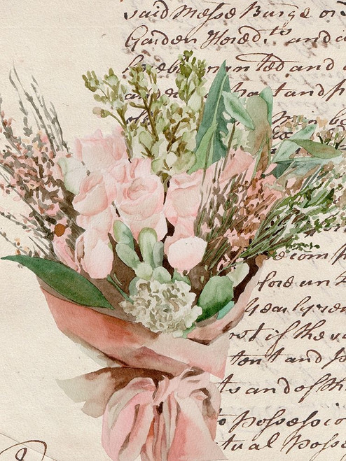 Wrapped Bouquet I Poster Print - Melissa Wang