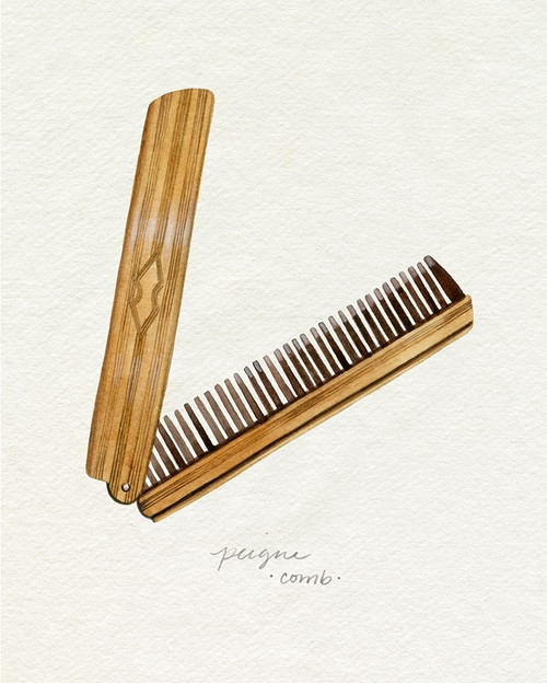 Gilded Toiletries IV Poster Print - Grace Popp