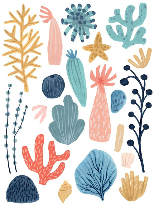 Reef Assortment II Poster Print - June Erica Vess