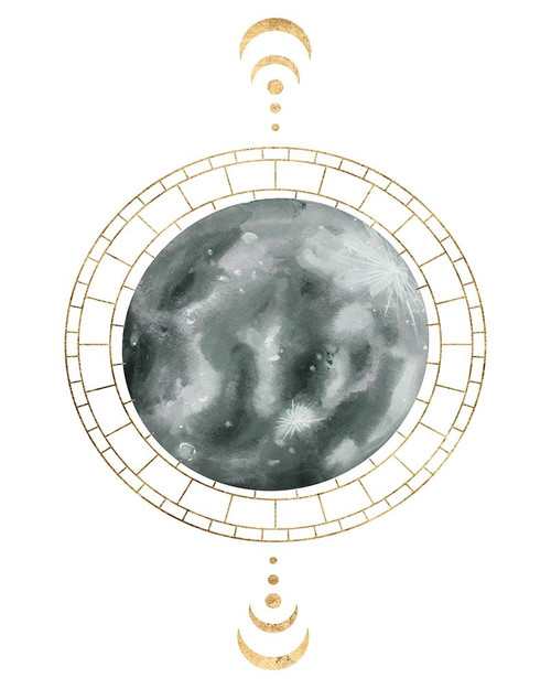 Lunar Phase II Poster Print - Melissa Wang