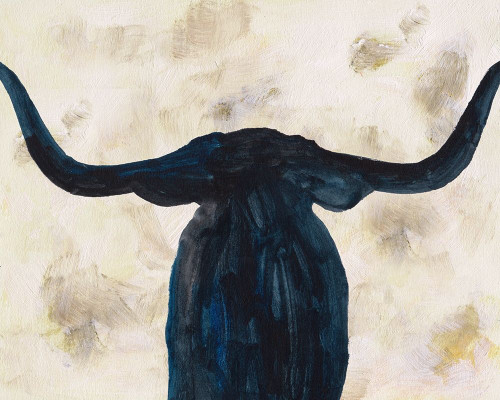 Blue Shadow II Poster Print - Melissa Wang