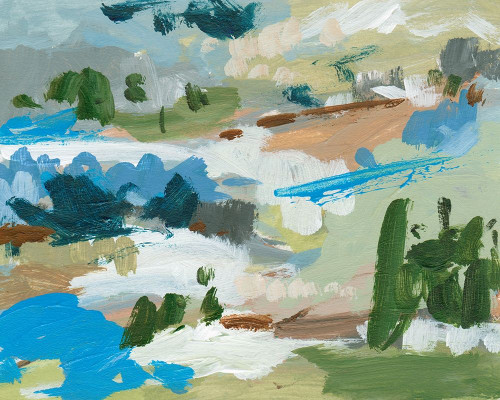 Mountain River II Poster Print - Melissa Wang