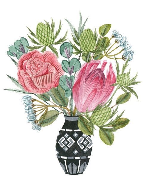 Protea Awakening II Poster Print - Melissa Wang