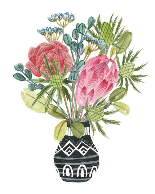 Protea Awakening IV Poster Print - Melissa Wang