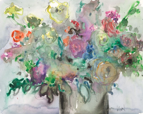 The Mixed Water Garden II Poster Print - Samuel Dixon