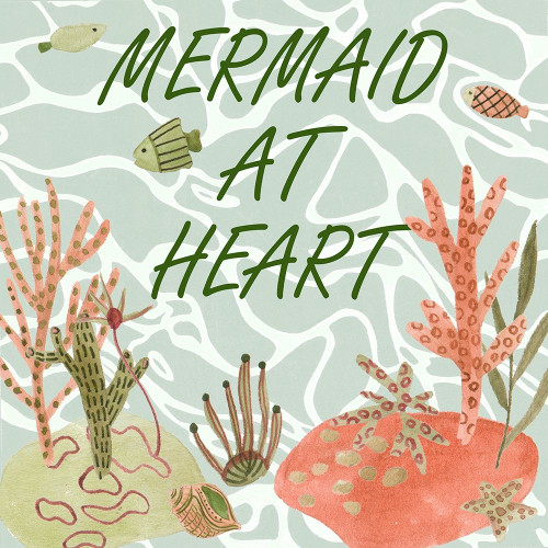 Mermaid at Heart I Poster Print - Melissa Wang