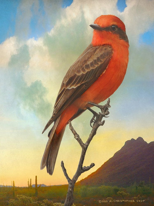 On the Branch V Poster Print - Chris Vest