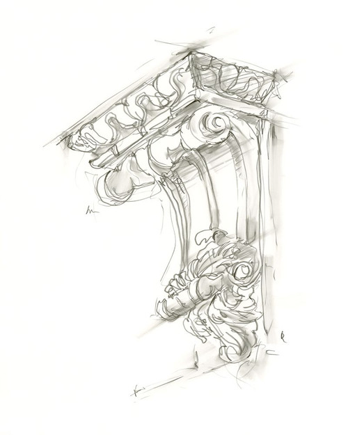 Corbel Sketch II Poster Print - Ethan Harper