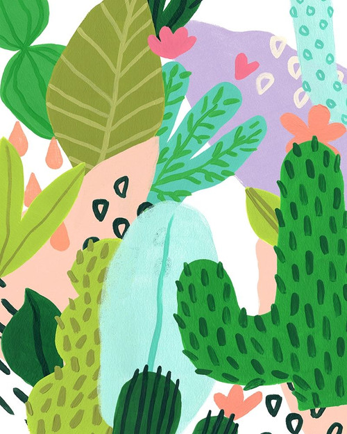 Party Plants II Poster Print - June Erica Vess