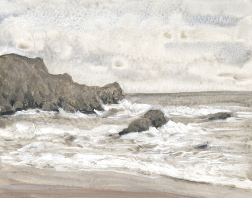 Coastal Shoreline II Poster Print - Tim OToole