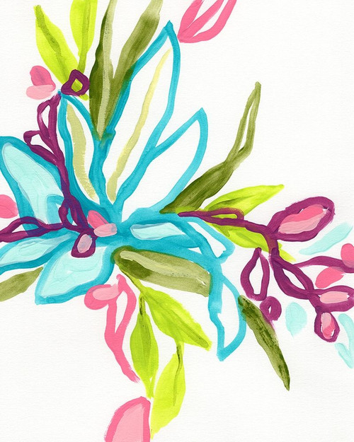 Tropical Sketch I Poster Print - June Erica Vess