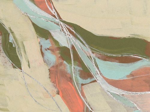 Pastel Waves I Poster Print - Jennifer Goldberger
