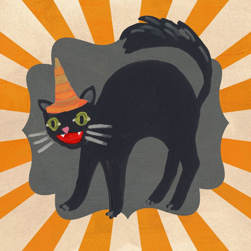 Halloween Carnival I Poster Print - June Erica Vess