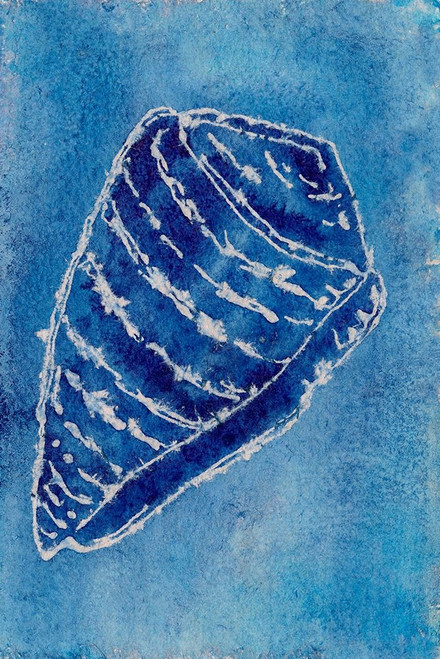 Cerulean Shells II Poster Print - Regina Moore