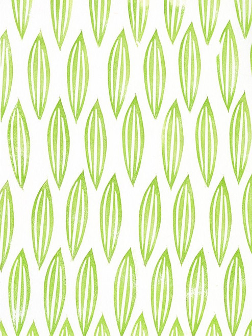 Lino Leaf III Poster Print - Regina Moore