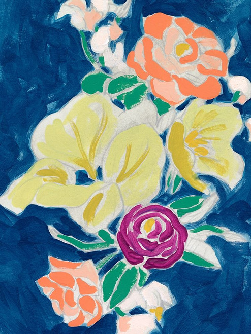Paintbox Floral II Poster Print - June Erica Vess