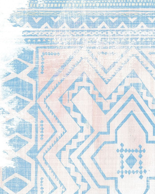 Baby Blue Textile II Poster Print - Melissa Wang