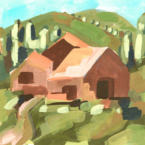 Harvest Valley I Poster Print - Melissa Wang
