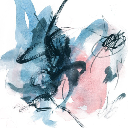 Abstracted Blues III Poster Print - Melissa Wang