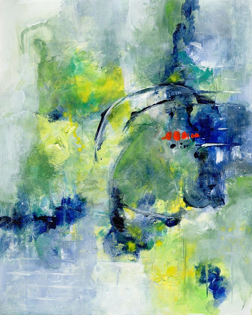 Springtime Abstract I Poster Print - Joyce Combs