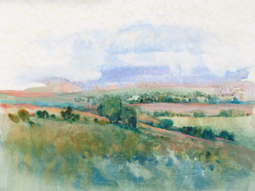 Hilltop Vista II Poster Print - Tim OToole