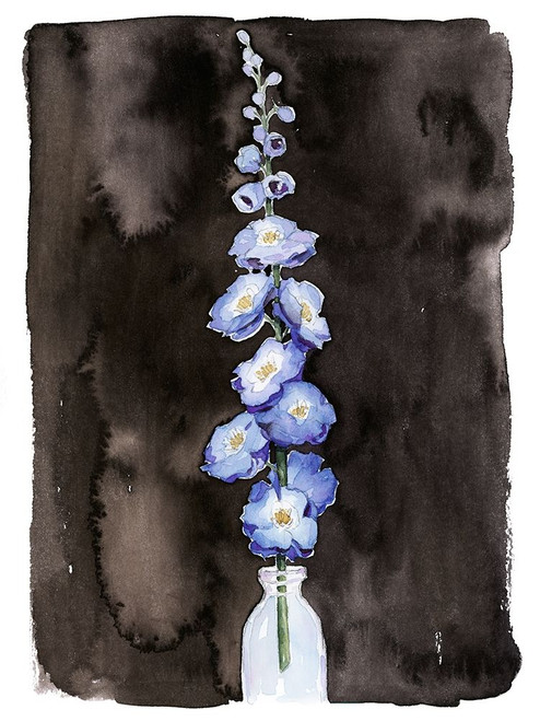 Blue Delphinium II Poster Print - Grace Popp