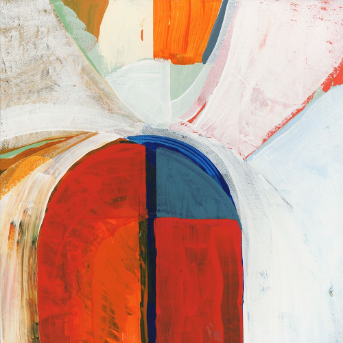 Blue Orange IV Poster Print - Cartissi