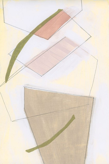 Nude Gold Shapes I Poster Print - Cartissi