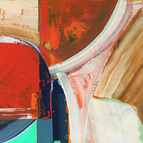 Blue Orange II Poster Print - Cartissi