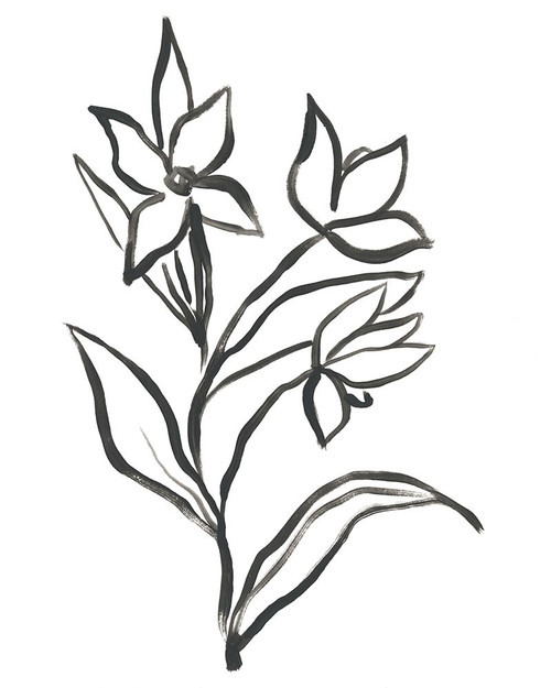 Jonquil Gesture I Poster Print - June Erica Vess