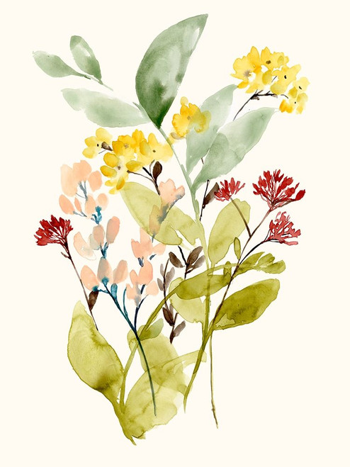 Spring Sprigs I Poster Print - Jennifer Goldberger